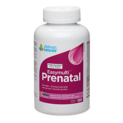 Platinum Naturals EasyMulti Prenatal 120 softgels