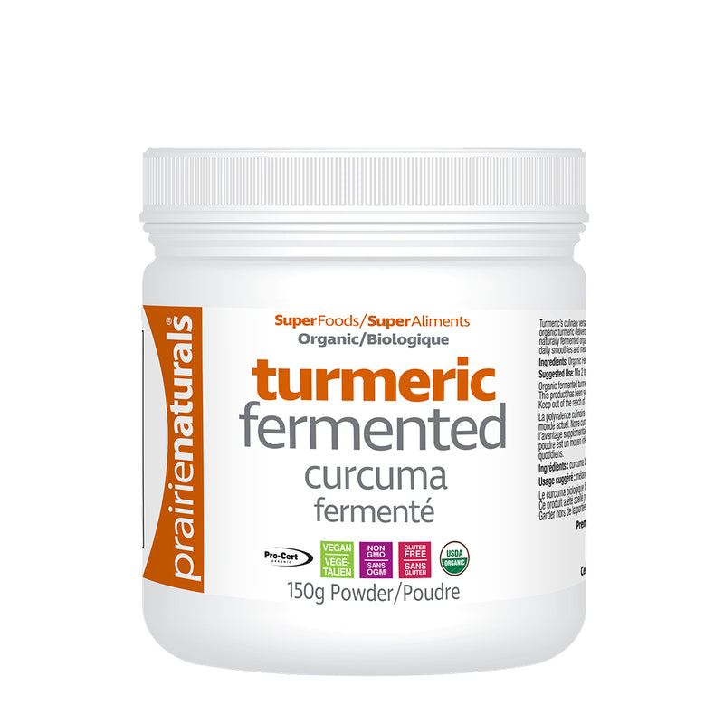 Prairie Naturals Organic Fermented Tumeric 150g