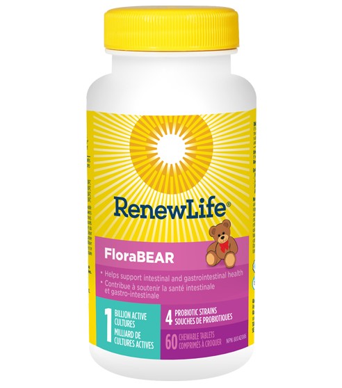 Renew Life FloraBEAR 60 tabs