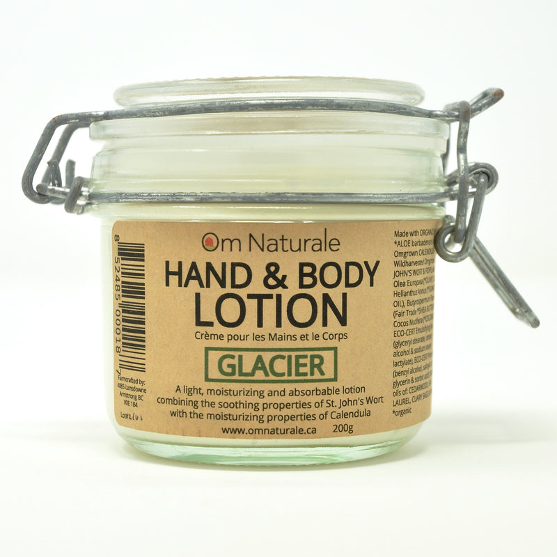 Om Naturale Hand & Body Lotion 200g - GLACIER
