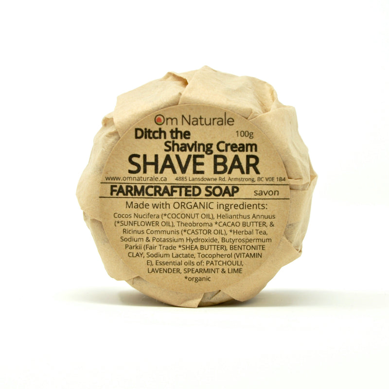 Om Naturale Shave Bar