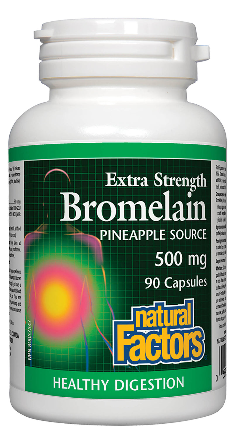 Natural Factors Bromelain 90 capsules