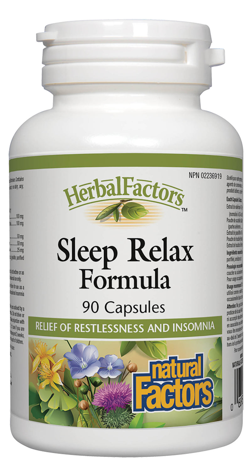Natural Factors Sleep Relax 90 capsules