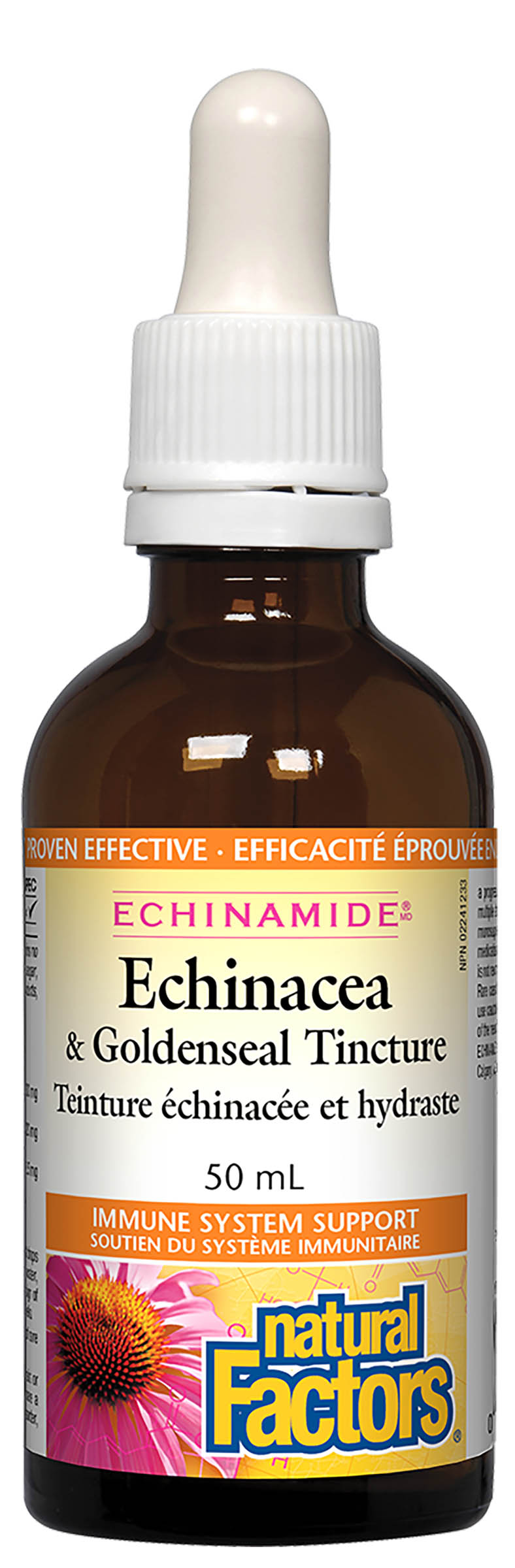 Natural Factors Echinacea & Goldenseal 50ml