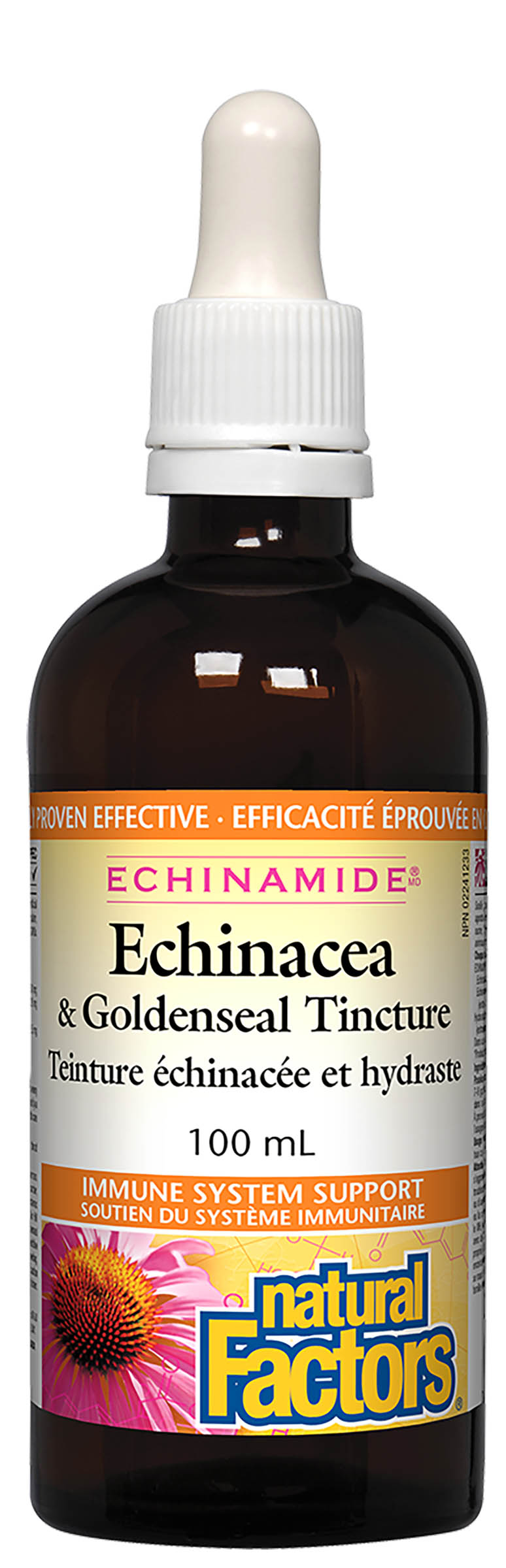 Natural Factors Echinacea & Goldenseal 100ml