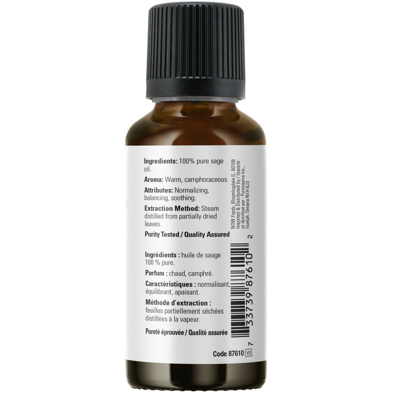 Sage Essential Oil, 30mL