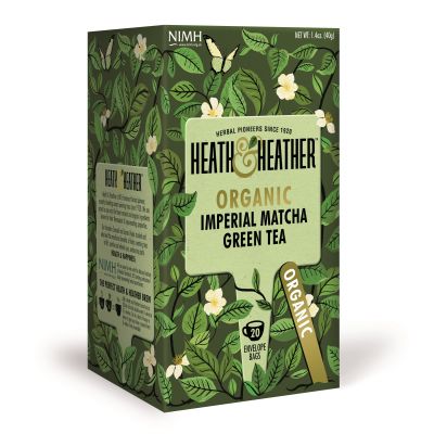 Heath & Heather Organic Tea 20 bags - Imperial Match Green Tea