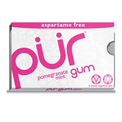 Pur Gum 9 Pieces - Pomegranate Mint