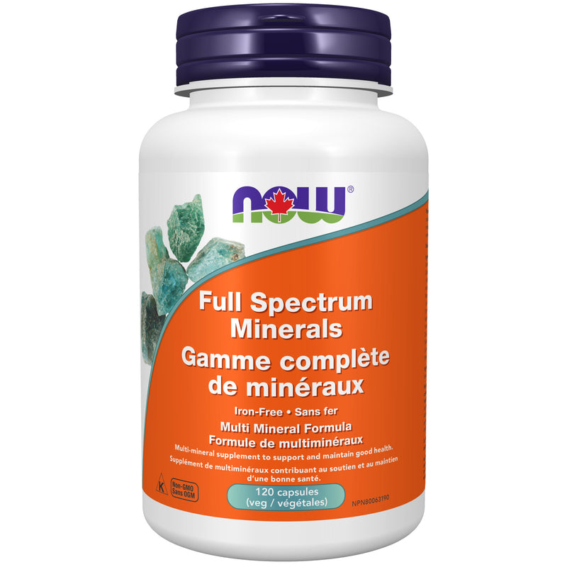 Full Spectrum Minerals Vegetable Capsules, 120 Count