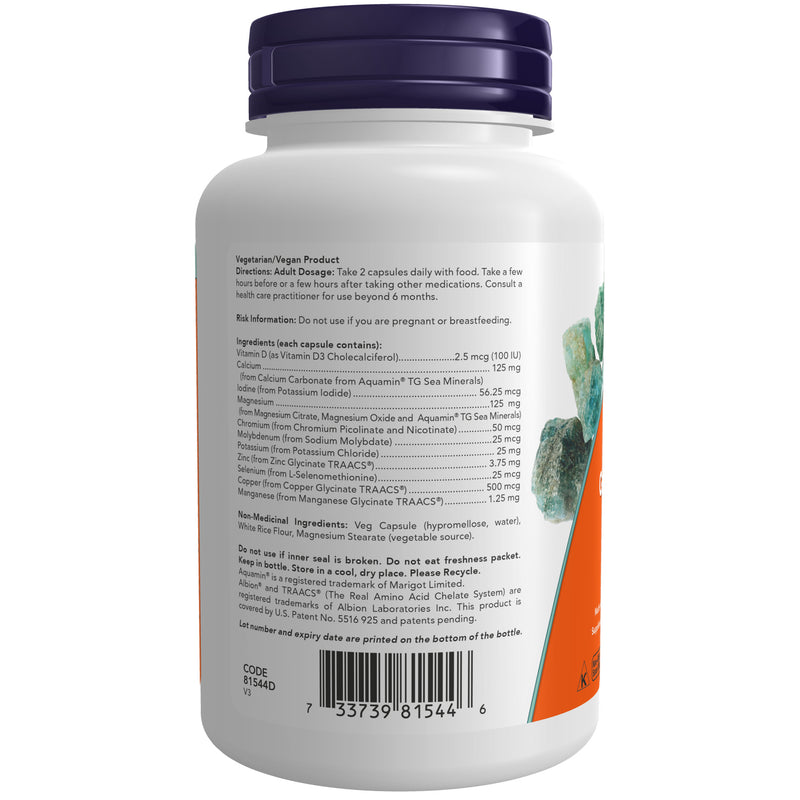 Full Spectrum Minerals Vegetable Capsules, 120 Count