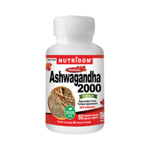 Nutridom Ashwagandha Root Extract 60 Capsules