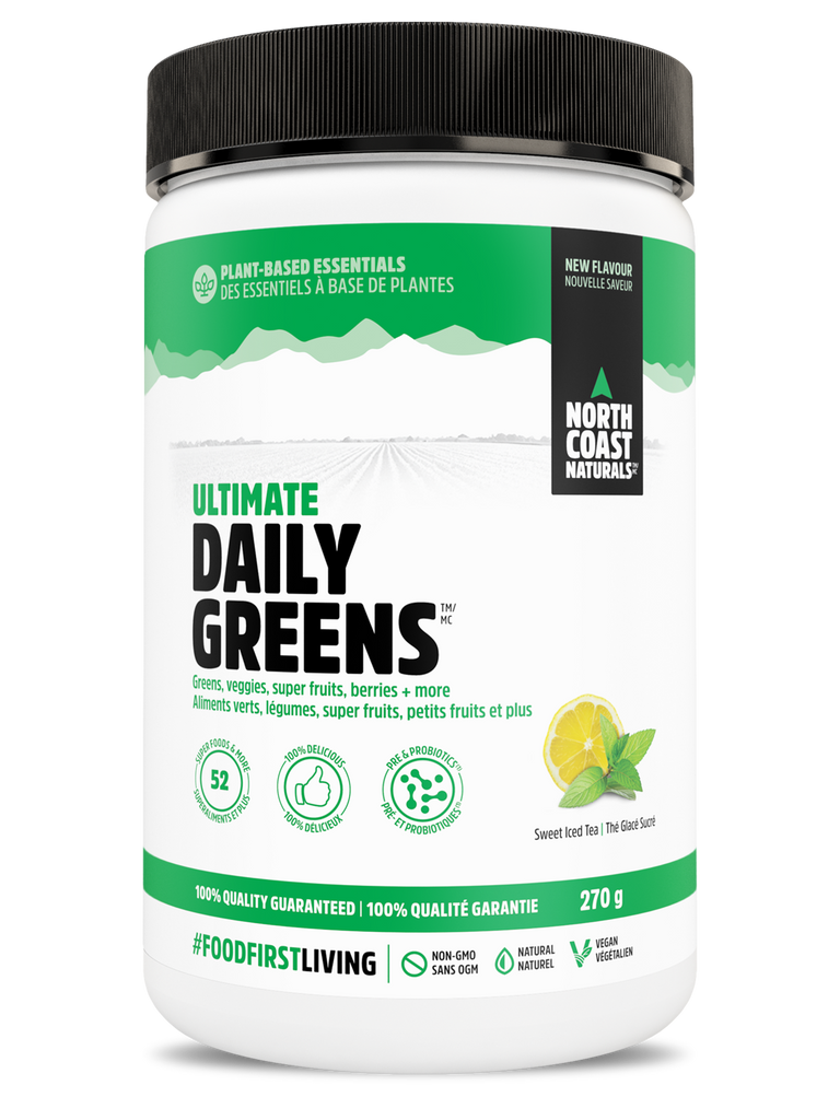 North Coast Naturals Daily Greens 270g - Sweet Iced Tea