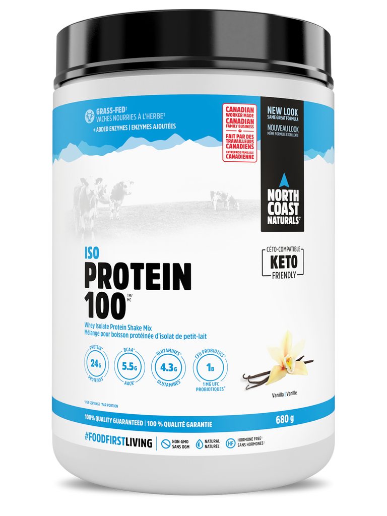 North Coast Naturals ISO Protein 100 680g - Vanilla