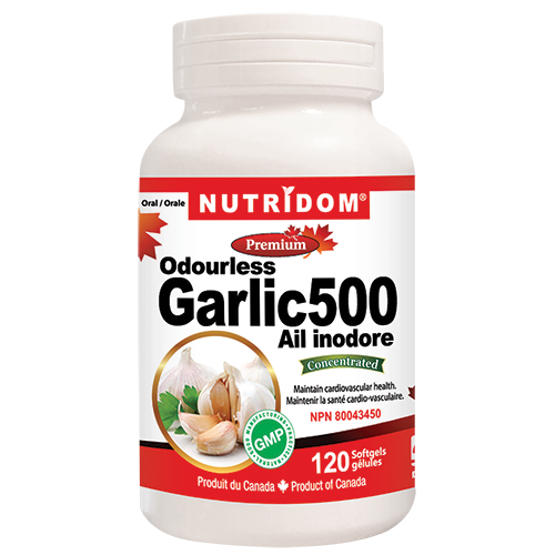 Nutridom Garlic 500 120 Capsules