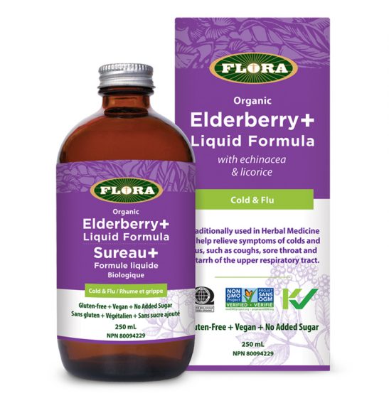 Flora Elderberry+ Liquid Formula 250ml
