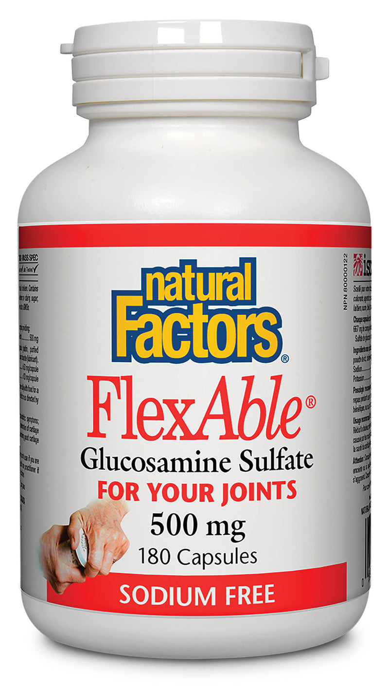 Natural Factors Glucosamine Sulphate 500 mg 180 capsules