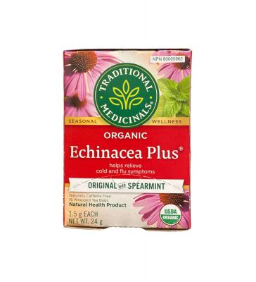 Traditional Medicinals Organic Tea 16 Bags - Echinacea Plus
