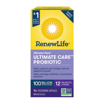 Renew Life Ultimate Care Probiotics 100 Billion 14 capsules