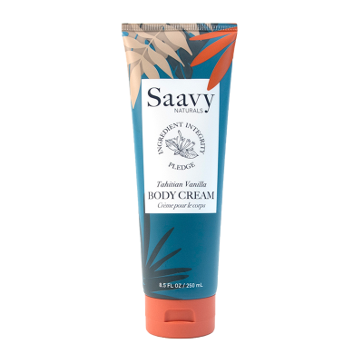 Saavy Body Cream 250ml - Tahitian Vanilla