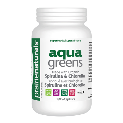 Prairie Naturals Aqua Greens 180 capsules