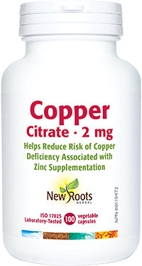 New Roots Copper 100 Capsules