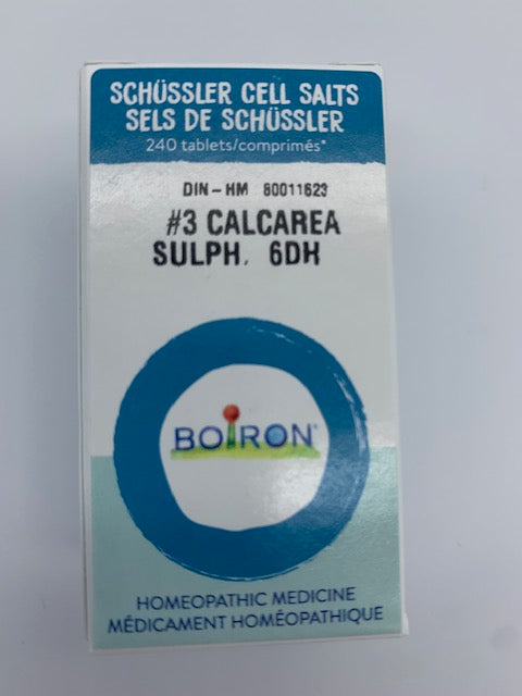 Boiron Schuessler Cell Salt 240 tablets - Calc Sulph