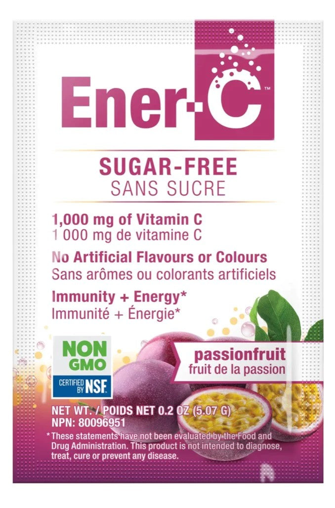 Ener-C Vitamin C 5.78oz single packet Passionfruit Sugar Free