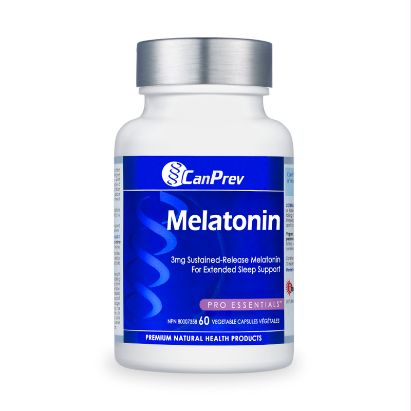 CanPrev Melatonin 3mg Sustained Release 60 capsules